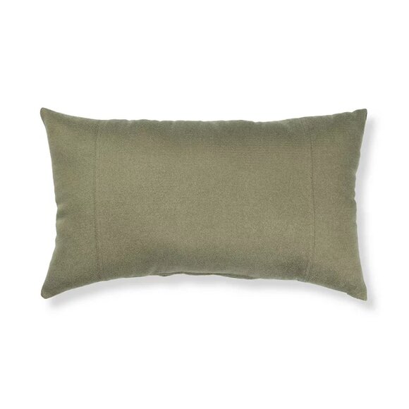 Sonoma Goods For Life Faux Suede Oblong Throw Pillow Green - Picture 1 of 1